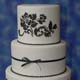 Elegant and fun - Bride's cake in Black&White
